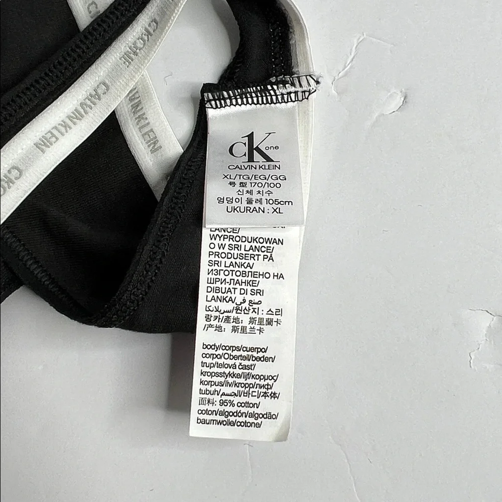 CK One Cotton Thong - Picture 7 of 7